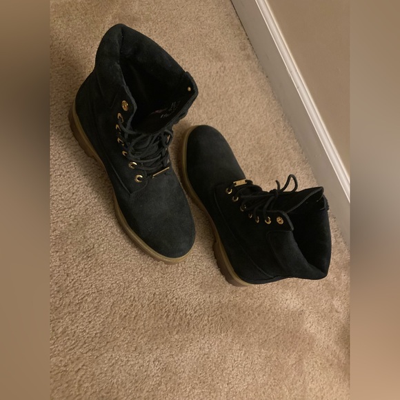 Men’s Timberland boot size 12.! “Blue Suede”. Worn once.! - Picture 5 of 8